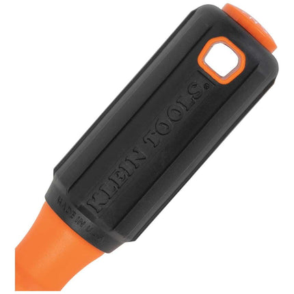 Klein Tools 6834INS Insulated Screwdriver, 1000V #2 Phillips Tip Screwdriver with 4-Inch Shank, Tip-Ident, Cushion-Grip Handle