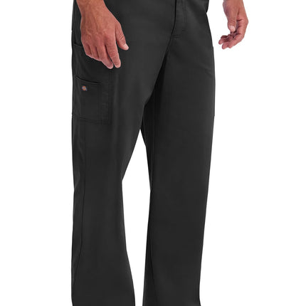 Dickies Men's Signature Elastic Waist Pant???? ??? ?? ????????????pantaln Mdico Exclusivo Con Cintura medical scrubs pants, Black, M UK