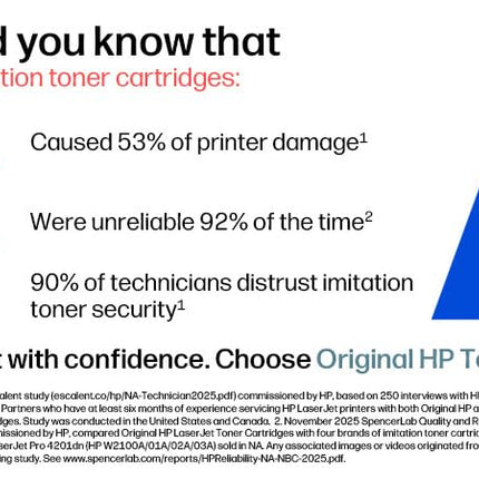 HP CF401X 201X High Yield Original LaserJet Toner Cartridge, Cyan, Single Pack