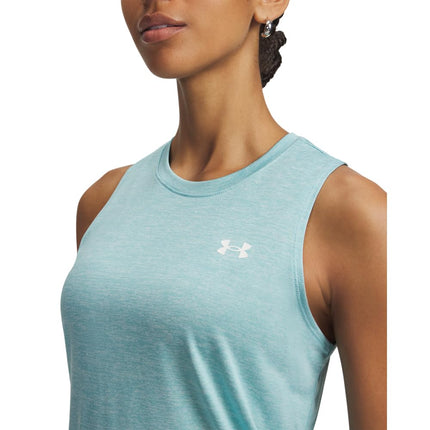 Under Armour Womens Tech Twist Tank-Top Blue S