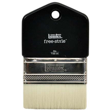 Pinceau Liquitex Freestyle grandes surfaces, palette 7,6 cm