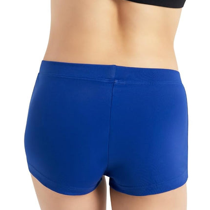 Capezio Women's Low Rise Boy Cut Short,Royal,Medium