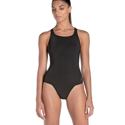 Arena Women's Feel Mesh Panel Power Back Athletic 