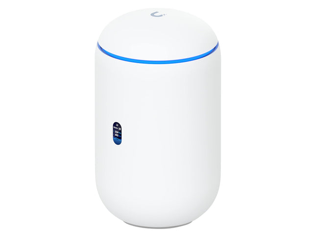 Ubiquiti Dream 7 Wireless Router 2.5 Gigabit Ethernet Tri-Band [2.4GHz/5GHz/6GHz] White (Ubiquiti UniFi Dream Router UDR7 [5GbE RJ45 Ports, WiFi 7] 802.11be, 4x4 MU-MIMO Technology)