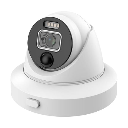 Swann Add-On DVR Dome Security Camera with Sensor Spotlight, Flashing Lights, 1080p Full HD Video, Indoor or Outdoor design, Colour Night Vision plus True Detect Heat & Motion Detection