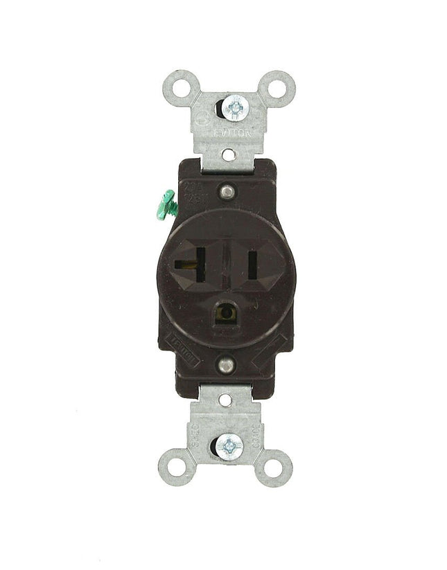 Leviton 5891 20 Amp, 125 Volt, Narrow Body Single 