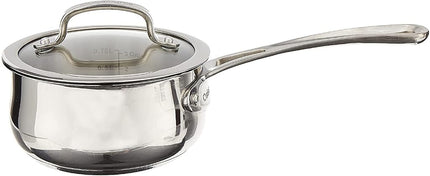 CUISINART 419-14 Contour Stainless 1-Quart Saucepan with Cover