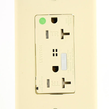 Leviton T8380-I 20 Amp, 125 Volt, Hospital Grade, 