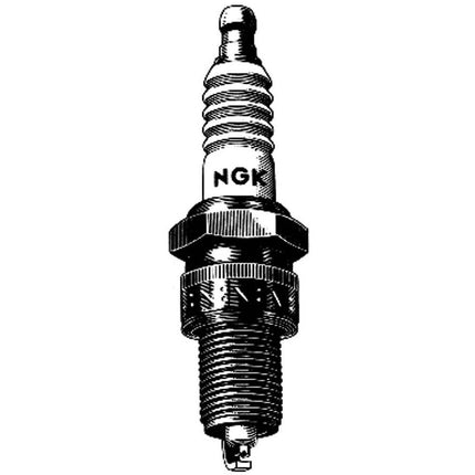 NGK (7331 BP6HS Standard Spark Plug, Pack of 1