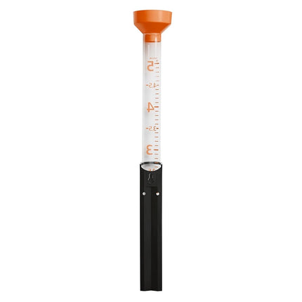 Taylor Precision Products 5288565 ClearVu Rain Gauge, Orange
