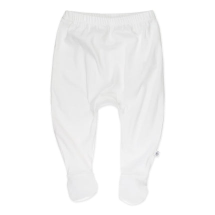 HonestBaby Boys and Girls 3-Pack Organic Cotton Footed Harem Pants - Pink - Newborn