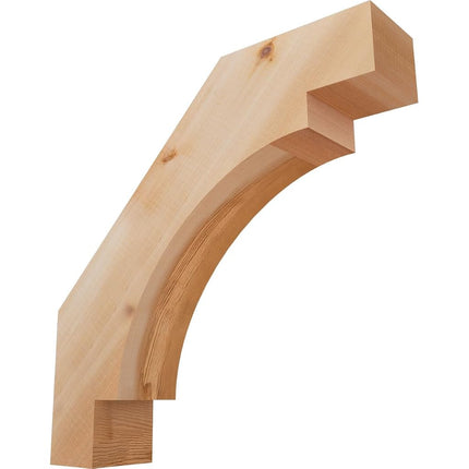 Ekena Millwork BRC04X16X16MRC00SWR Merced Smooth Brace, 3 1/2" Width x 16" Depth x 16" Height, Western Red Cedar