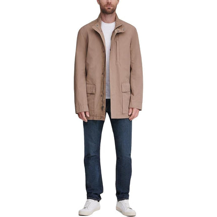 Impermeable para hombre City Rain de Cole Haan, Caqui, XXL