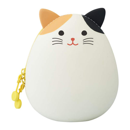 LIHITLAB PuniLabo Zipper Pouch, Egg-Shaped, 3.8" x