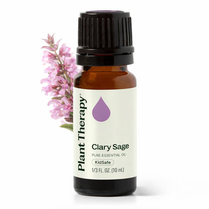 Plant Therapy Clary Sage Essential Oil 10 mL (1/3 