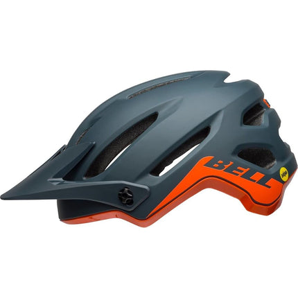 Casco de bicicleta de montaña BELL 4Forty MIPS para adulto - Mate/Brillo Pizarra/Naranja (2023), Pequeño (52-56 cm)