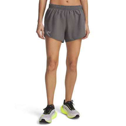 Under Armour Womens Fly By 3'' Shorts Green 3XL