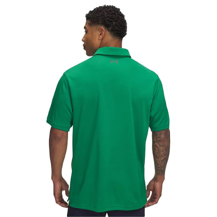 Under Armour Men's Tech Golf Polo, (305) Team Kelly Green / / Pitch Gray, Medium