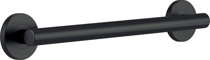 Delta Faucet 41818-BL Contemporary Concealed Screw ADA-Compliant Decorative Grab Bar, 18", Matte Black, 18 in