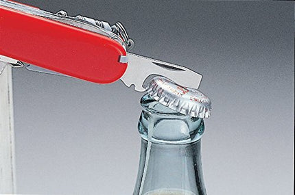 Victorinox Climber Medium Swiss Army Knife, Red Translucent