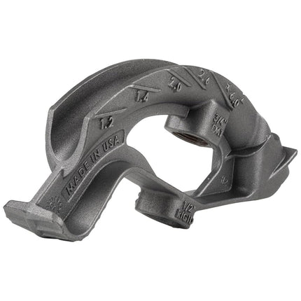 Klein Tools 51609 Iron Conduit Bender Head, for 3/4-Inch EMT or 1/2-Inch Rigid IMC, use with Klein Tools Angle Setter (Cat. No. 51612)