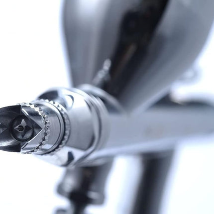 MR.HOBBYミスターホビー GNZ-PS289 Mr. Procon Boy WA Platinum Double Action Type Air Brush Gun, Metal, Silver Metallic, One Size