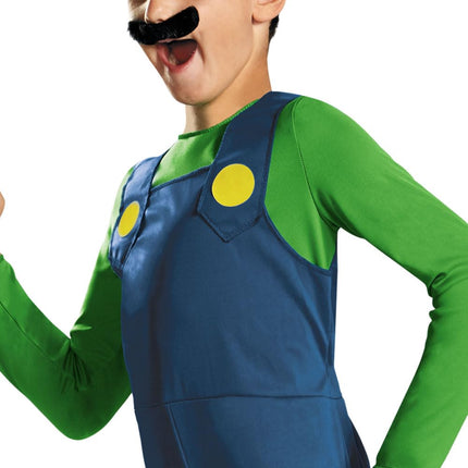 Children Luigi Fancy Dress 10-12 years