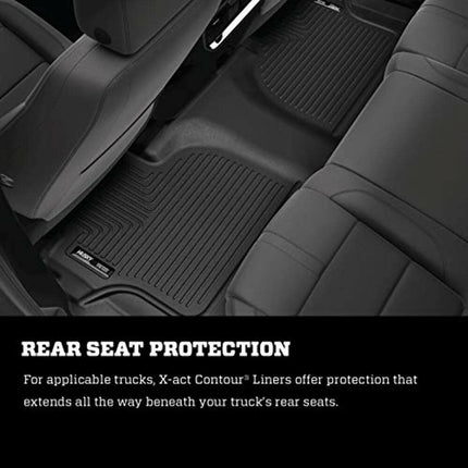 Husky Liners compatible Ford Expedition Max 2018-20, Lincoln Navigator L 2018-20 Tapis de sol X-act Contour pour 3ème rangée