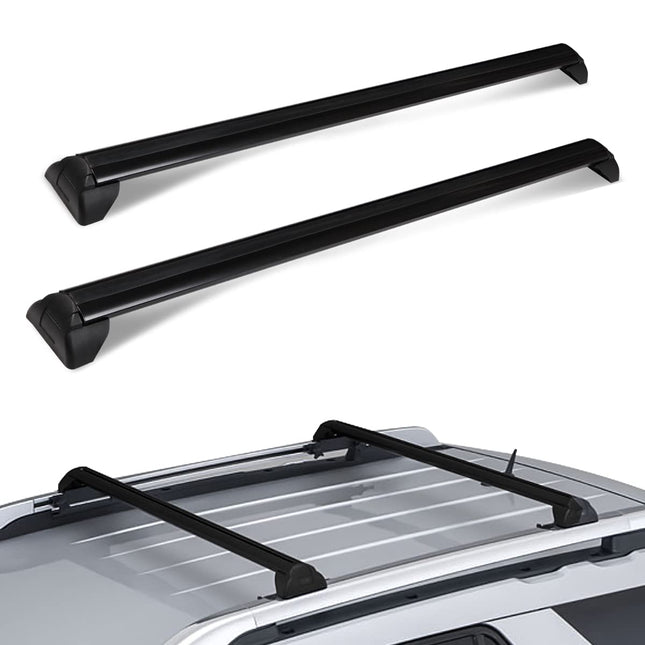 DNA MOTORING PT-ZTL-8040 Aluminum Top Rail Roof Ra