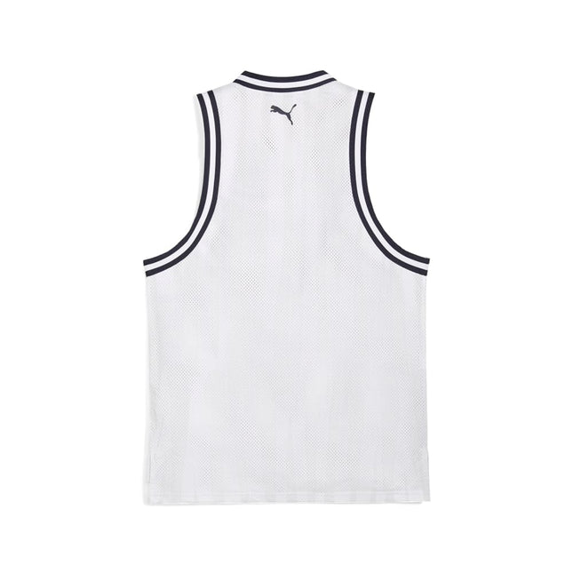 PUMA Men's Club World Cup Jersey, Monterrey-Feather Gray-puma White-All Over Print, Large