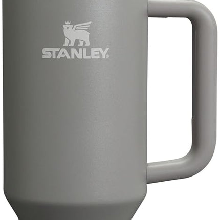 STANLEY Quencher H2.0 FlowState Stainless Steel Vacuum Insulated Tumbler with Lid and Straw for Water, Iced Tea or Coffee, Smoothie and More, Stone, 40oz