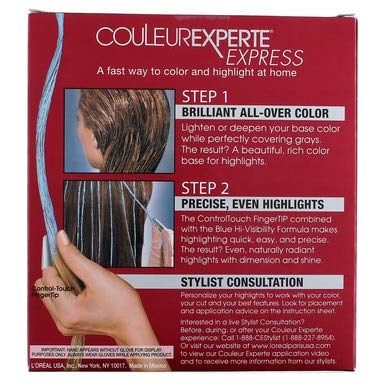 L'Oréal Paris Couleur Experte Hair Color + Hair Highlights, Medium Iridescent Blonde - Ice