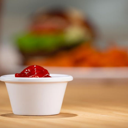 Carlisle FoodService Products Melamine Smooth Ramekin 2 Oz - White