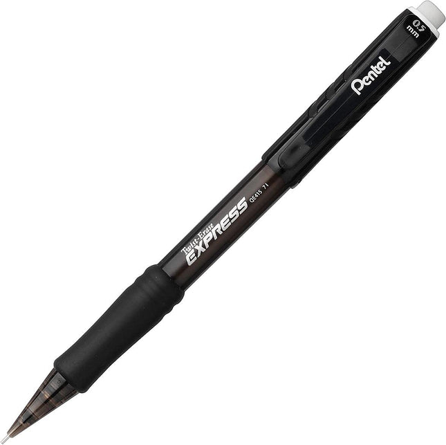 Pentel QE415LEBP2 Twist-Erase EXPRESS Mechanical Pencil, .5 mm, 2 per Set