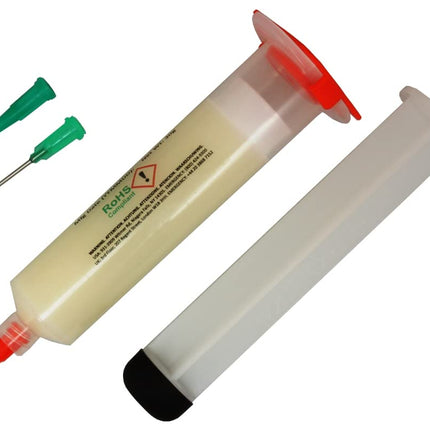 CHIP QUIK NC191 Smooth Flow Tack Flux No-Clean (30cc Syringe)