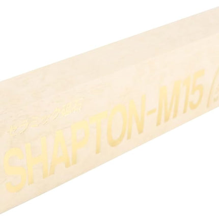 SHAPTON Japanese Ceramic Whetstone M15/Super Finishing Grit 12000,15mm Stone with Wooden Base