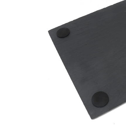JIHAQUA Slate Tiles for Reptiles, Food Bowl Dish Feeding Slate Tortoise Habitat Accessories for Reptiles Tank (40 x 25 cm)
