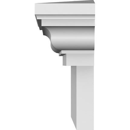 24" Bottom Width x 30 1/4" Top Width x 9"H x 1"P Crosshead