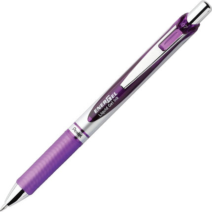 Pentel BL77-V Bolígrafo de tinta líquida - Bolígrafos de tinta líquida (Violeta, Violeta)