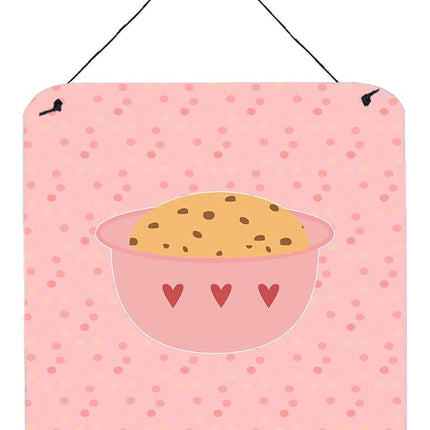Caroline's Treasures Cookie Dough Rosa Estampado metálico, 6H x 6W, Multicolor