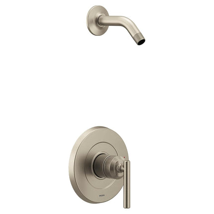 Moen UT2902NHBN Gibson M-CORE Trousse de garniture de douche 3 séries à 1 poignée, valve requise, nickel brossé