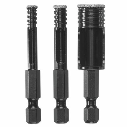 BOSCH - HDGM2 Bosch HDGM 3-Piece Diamond Hole Saw Set Black