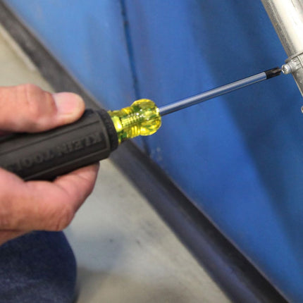 Klein Tools 7324 Fixed Blade #2 Combo Tip Screwdriver, 4-Inch