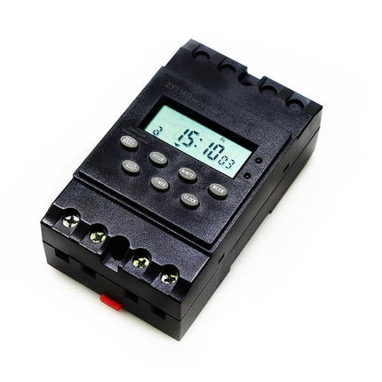 MISOL 1 Unit of 12V Timer Switch Timer Controller LCD Display,Program/programmable Timer Switch 25A amps