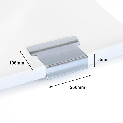 Rapesco Supaclip 60 Kit with Dispenser and 100 Stainless Steel Refill Clips (1300)