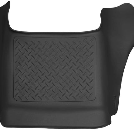 Alfombrillas Husky Liners X-act Contour | Compatible con Ram 1500 Classic Body 2019-2024, cabina sencilla y cuádruple; Dodge Ram 1500 2002-2018 (ver abajo para años/tamaños de cabina) | Joroba central, 1 pieza negra - 53531
