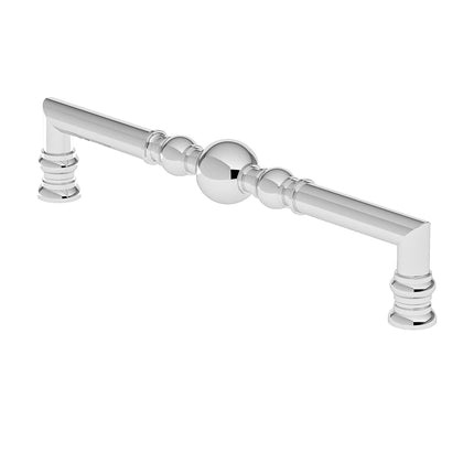 Richelieu Hardware BP8789320140 Firenze Collection 12 5/8-inch (320 mm) Center-to-Center Chrome Traditional Round Cabinet and Drawer Pull Handle for Kitchen, Bathroom, and Furniture