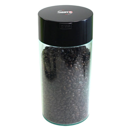 Tightpac America, Inc. Tightvac - 5oz to 24 Ounce - Patented Airtight Container | Multi-use Vacuum Container Works as Smell Proof Containers for Herbs and Dry Goods. Blue Clear