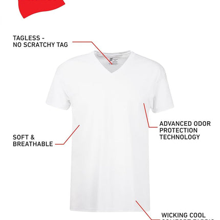 Hanes Men's 777vp6 Undershirt, White, M UK