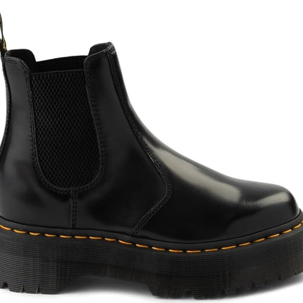 Dr. Martens mens Chelsea BootsVegan 2976, Black, 14 Women/13 Men